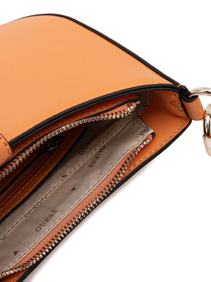 Carrie logo-plaque shoulder bag 5