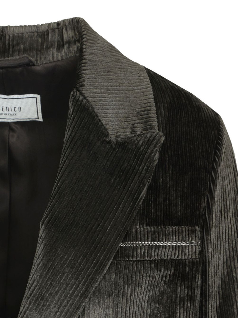 textured single-breasted blazer 4