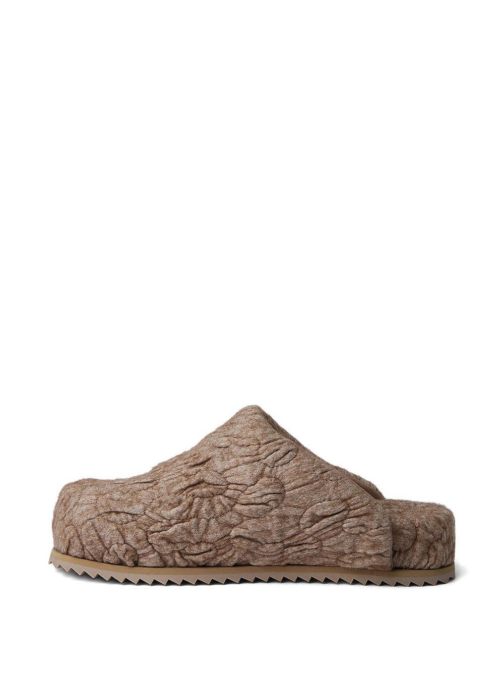 wool-blend mules - 4