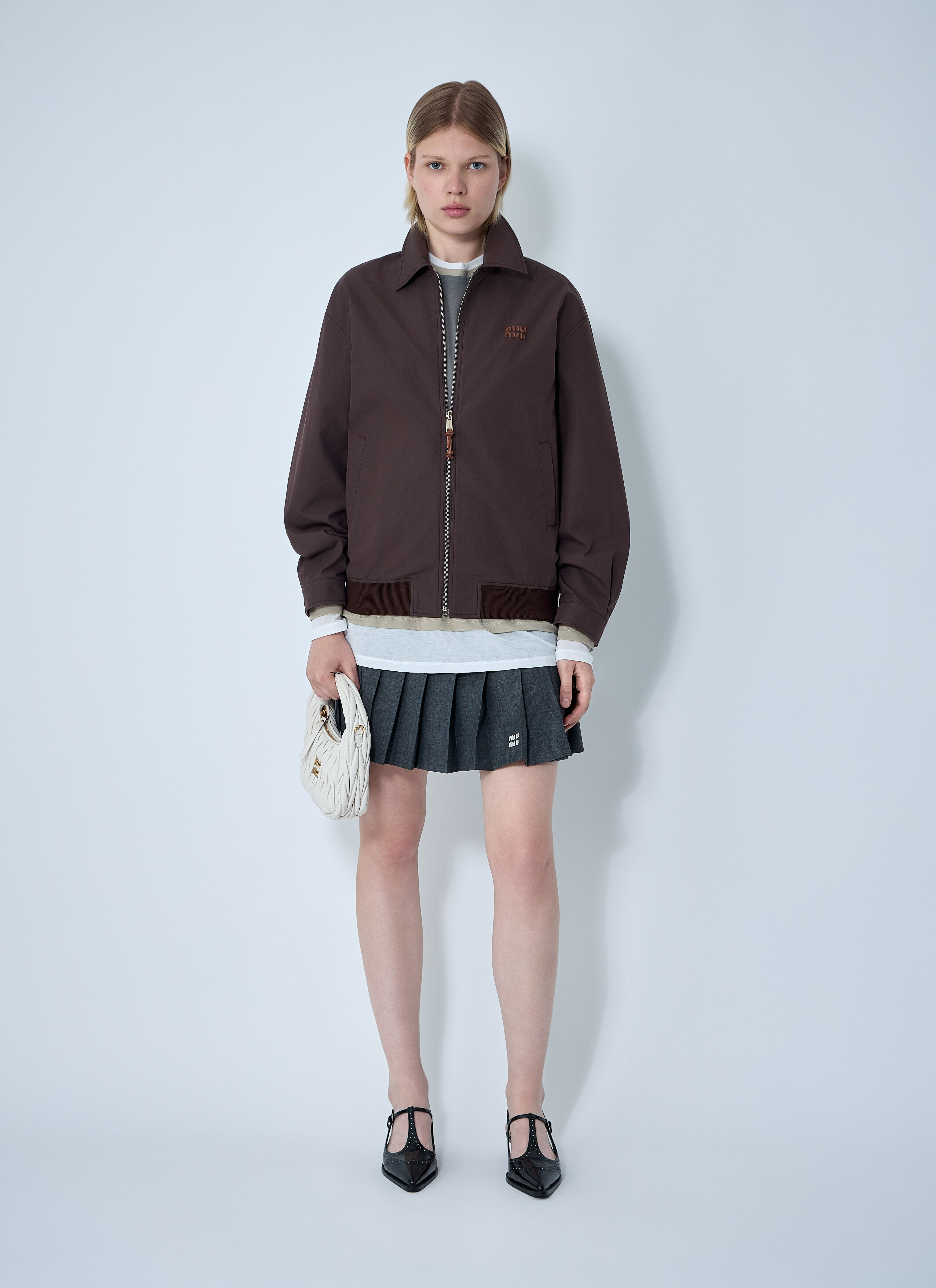 Panama Cotton Blouson Jacket - 2