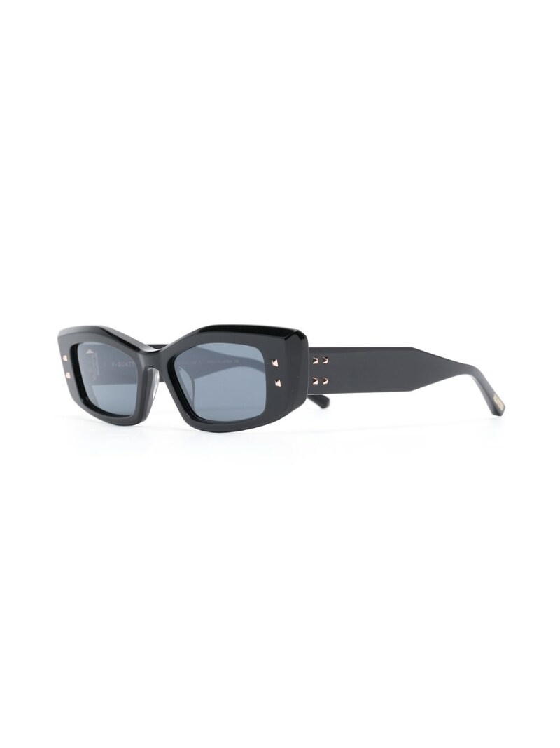 Rockstud rectangle-frame sunglasses - 2