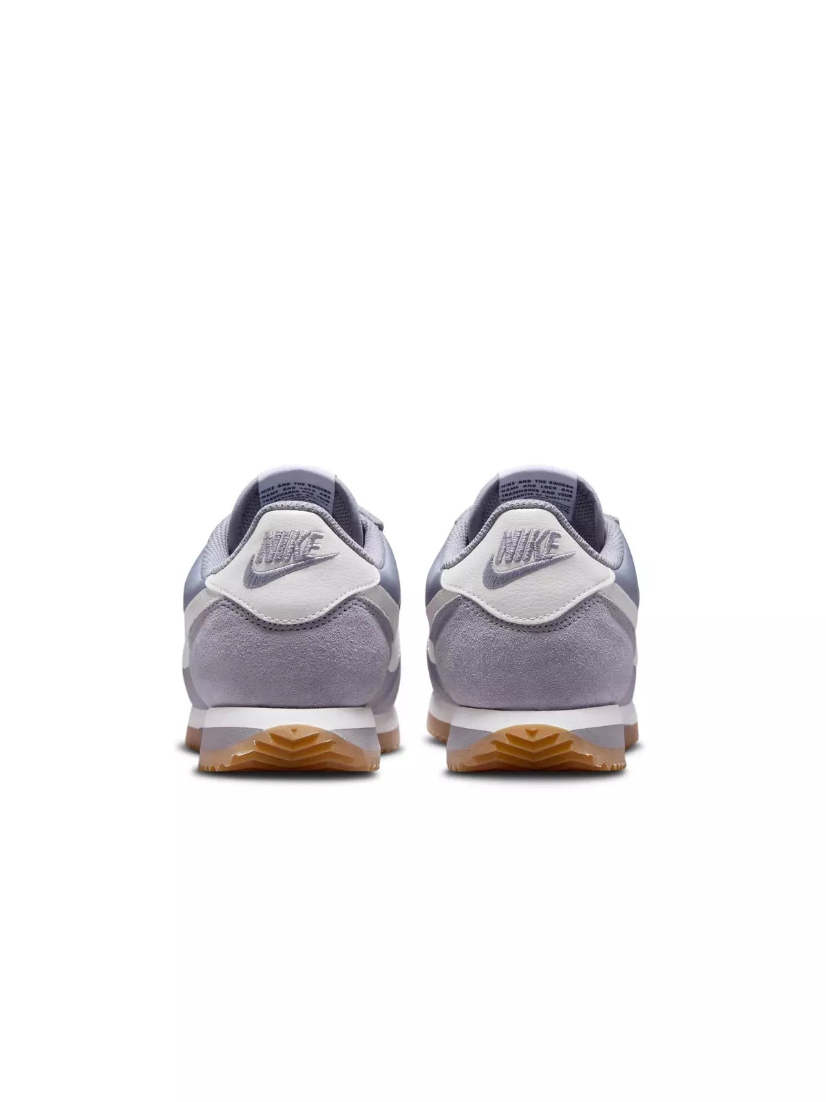 Cortez Textile "Cement Grey/Gum Light Brown/Safety Orange/Sail" Women's Shoe - 5