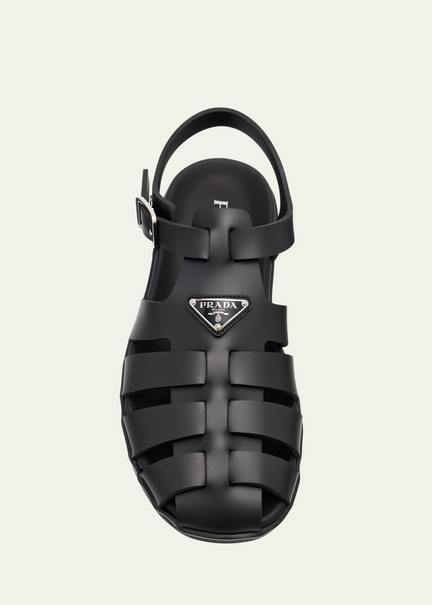 Men's Leather Fisherman Sandals - 5