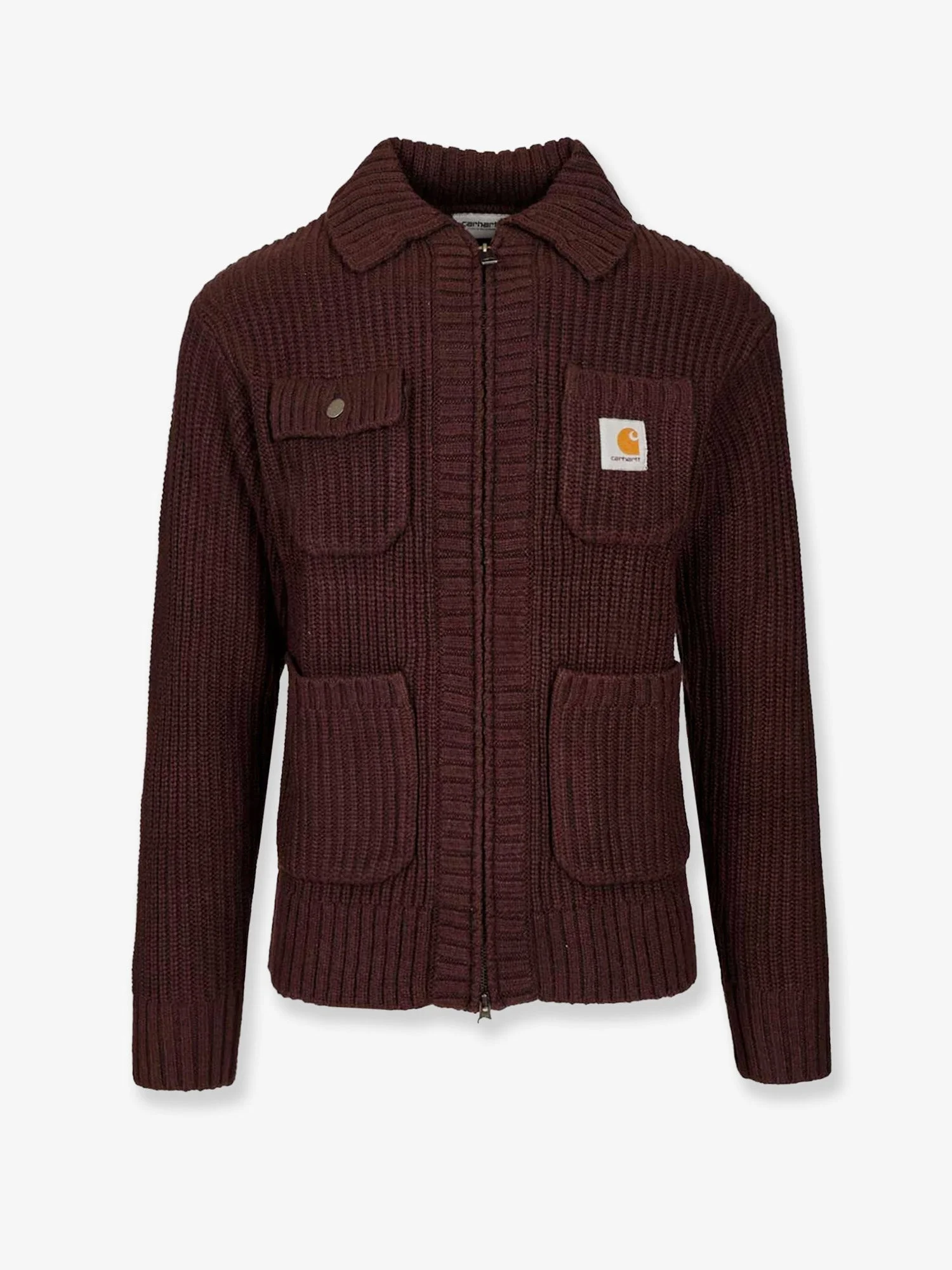 Carhartt Wip Chore Knit Acrylic Blend Cardigan - 1