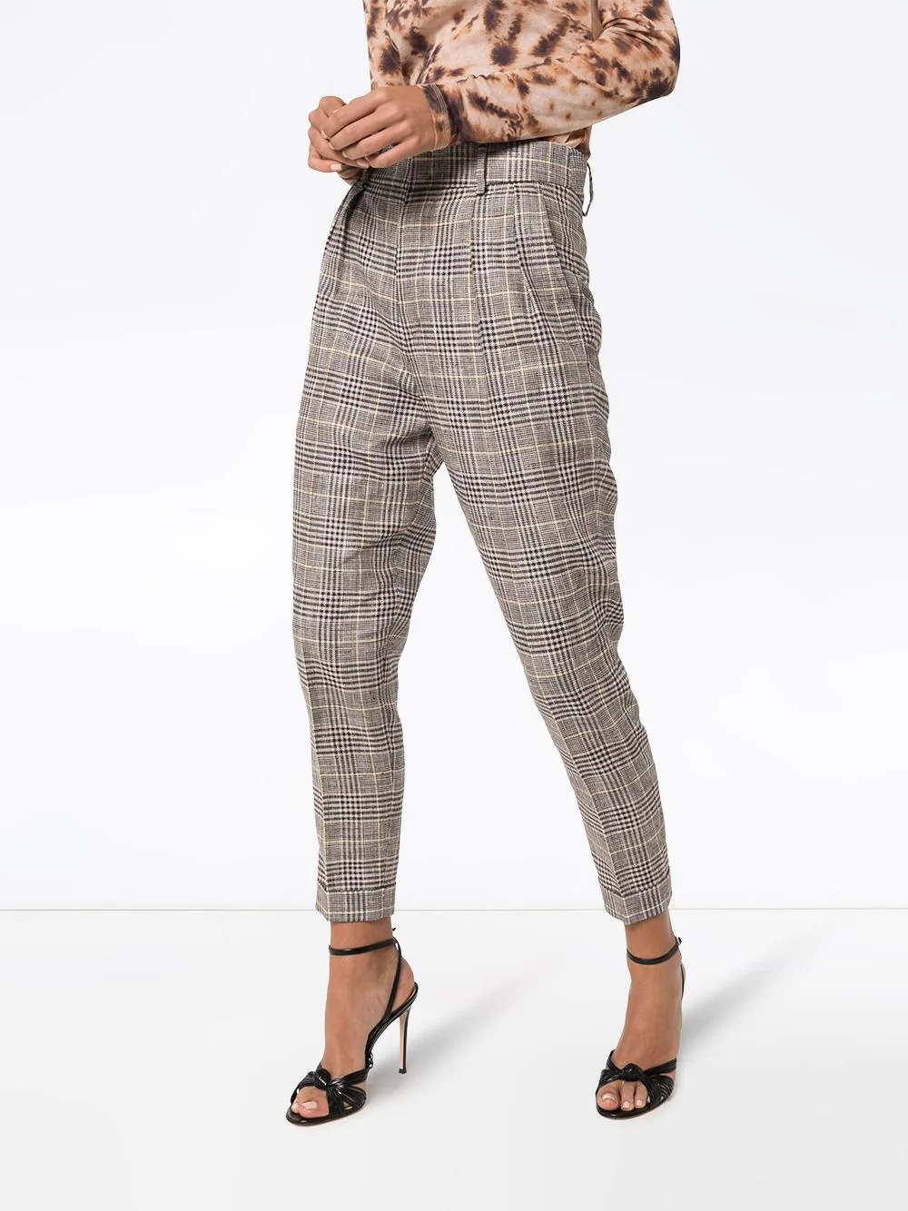 Ceyo checked trousers - 3