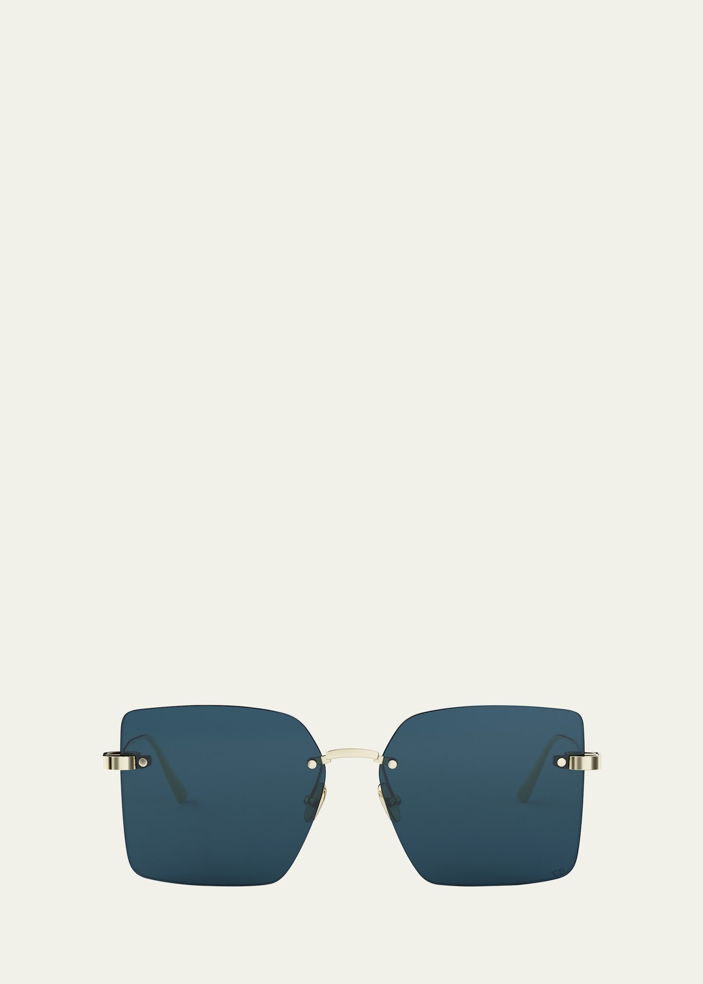 CDior S3U Metal Square Sunglasses - 1
