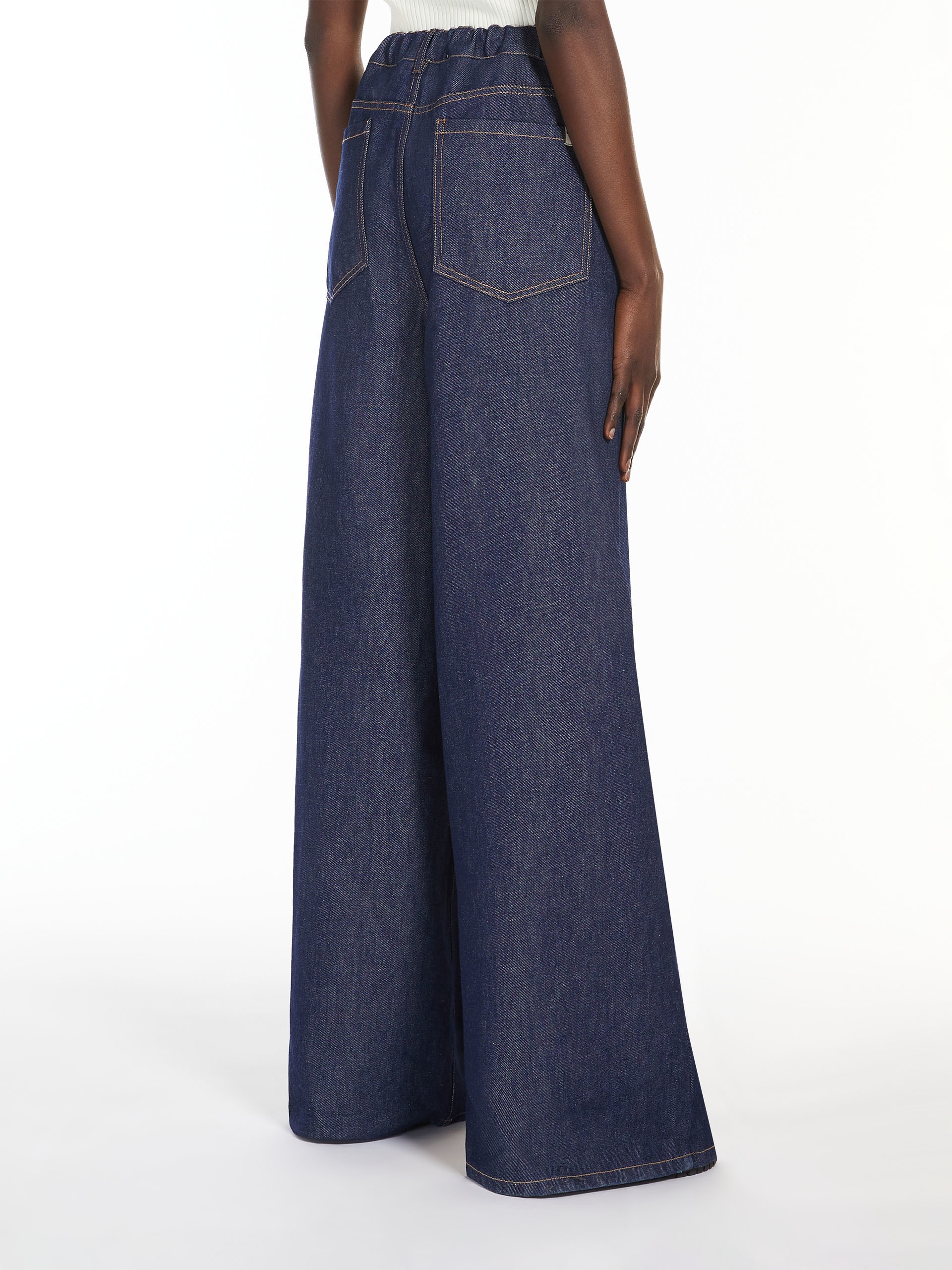 MALIA Wide-leg denim jeans - 4