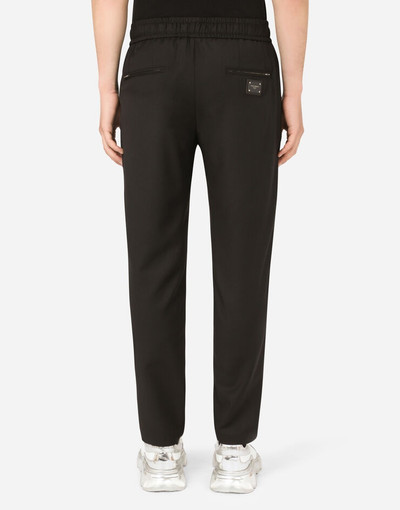 Dolce & Gabbana Virgin wool jogging pants outlook