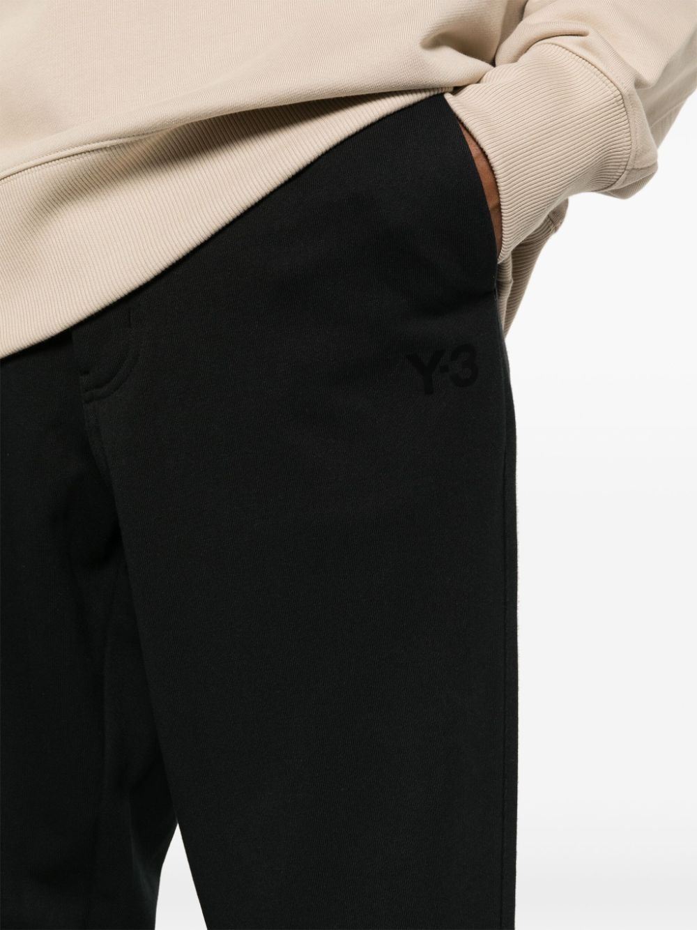 logo-printed jersey trousers - 5