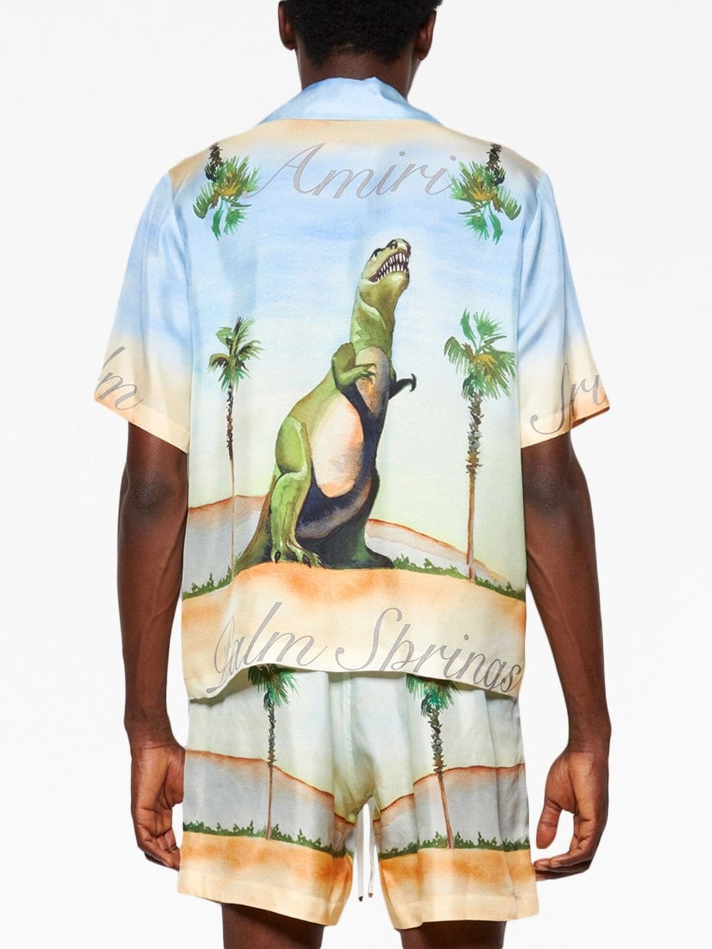 x The Webster Dinosaur silk shirt - 5