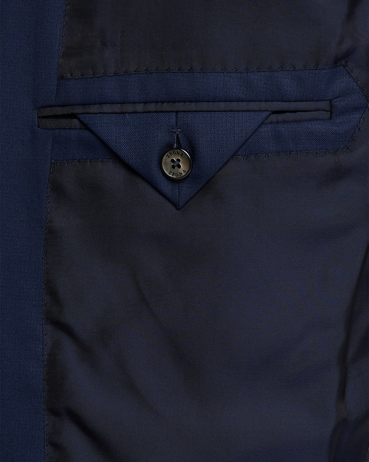 Men's Wool Textured Two-Piece Suit - 8
