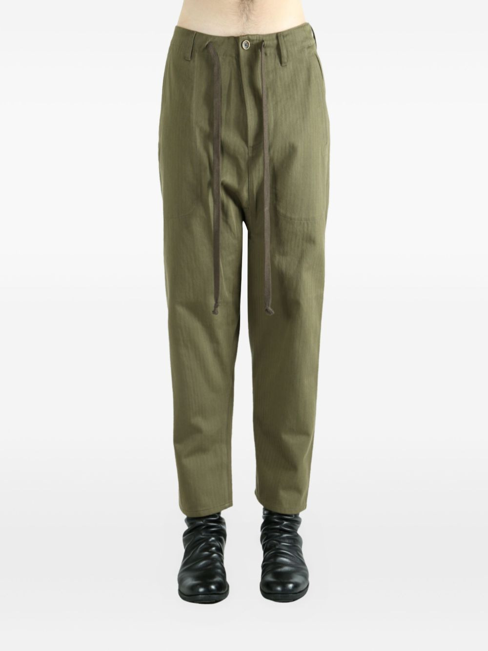 Perch drawstring-waist trousers - 2