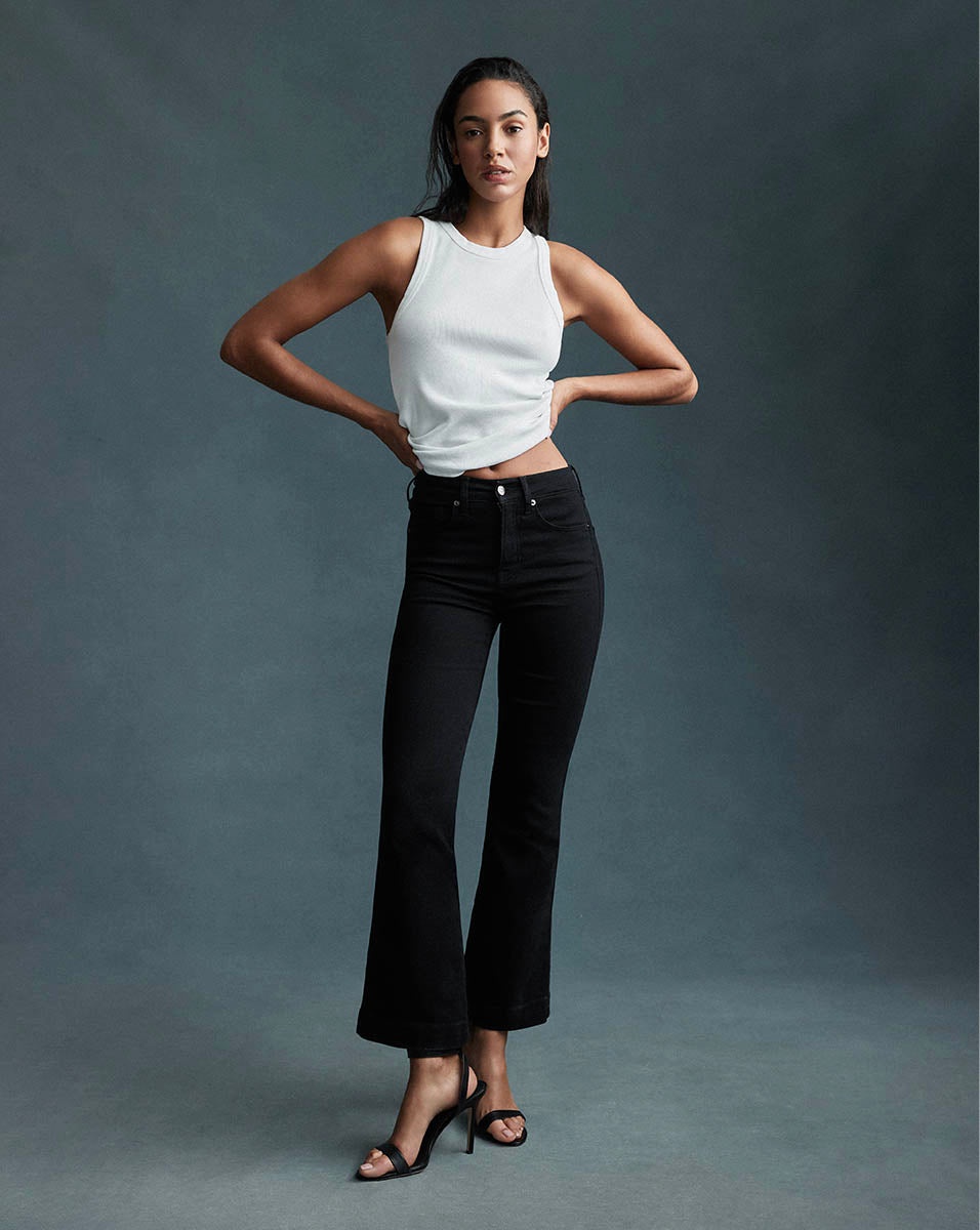 CARSON KICK-FLARE JEAN - 6