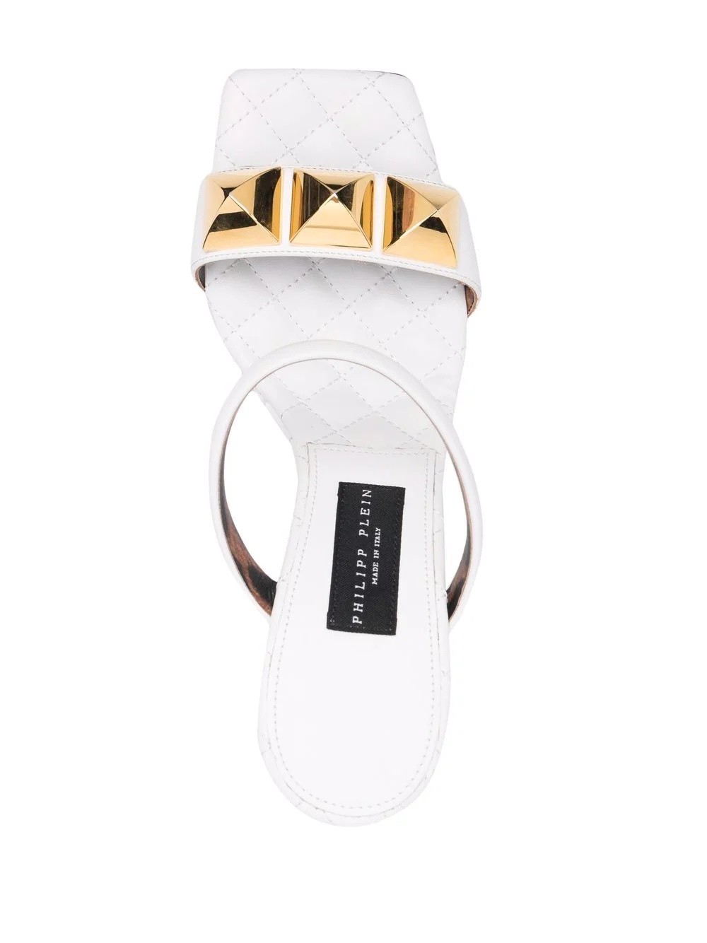 Matelasse leather wedges - 4