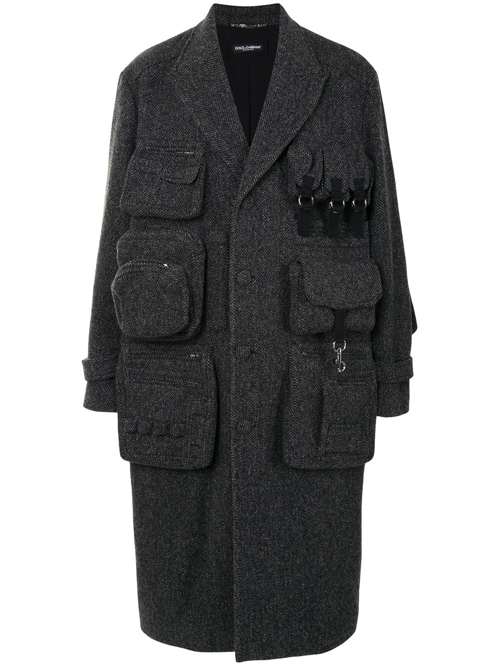 long-length tailored coat - 1