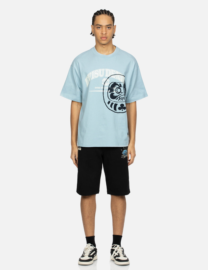 LOGO AND GAMING DARUMA PRINT RELAX FIT T-SHIRT 5