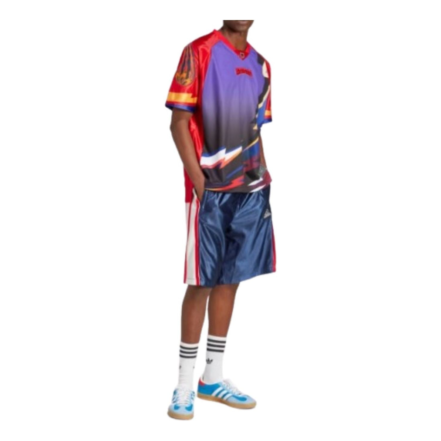 adidas Adilenium Season 3 Team Jersey 'Red Purple' KB0307 - 2