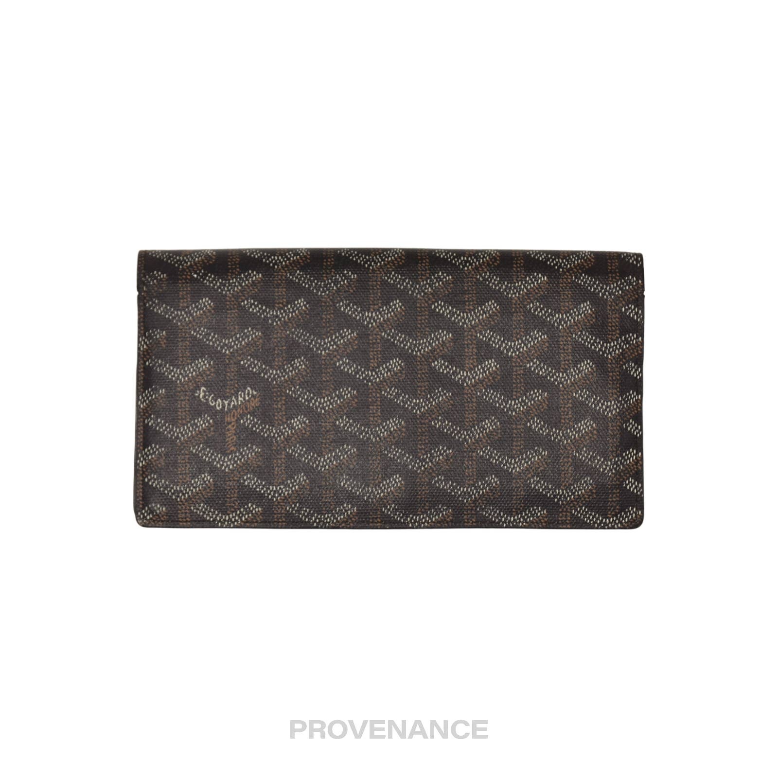 Goyard Richelieu Long Wallet - Black Goyardine - 2