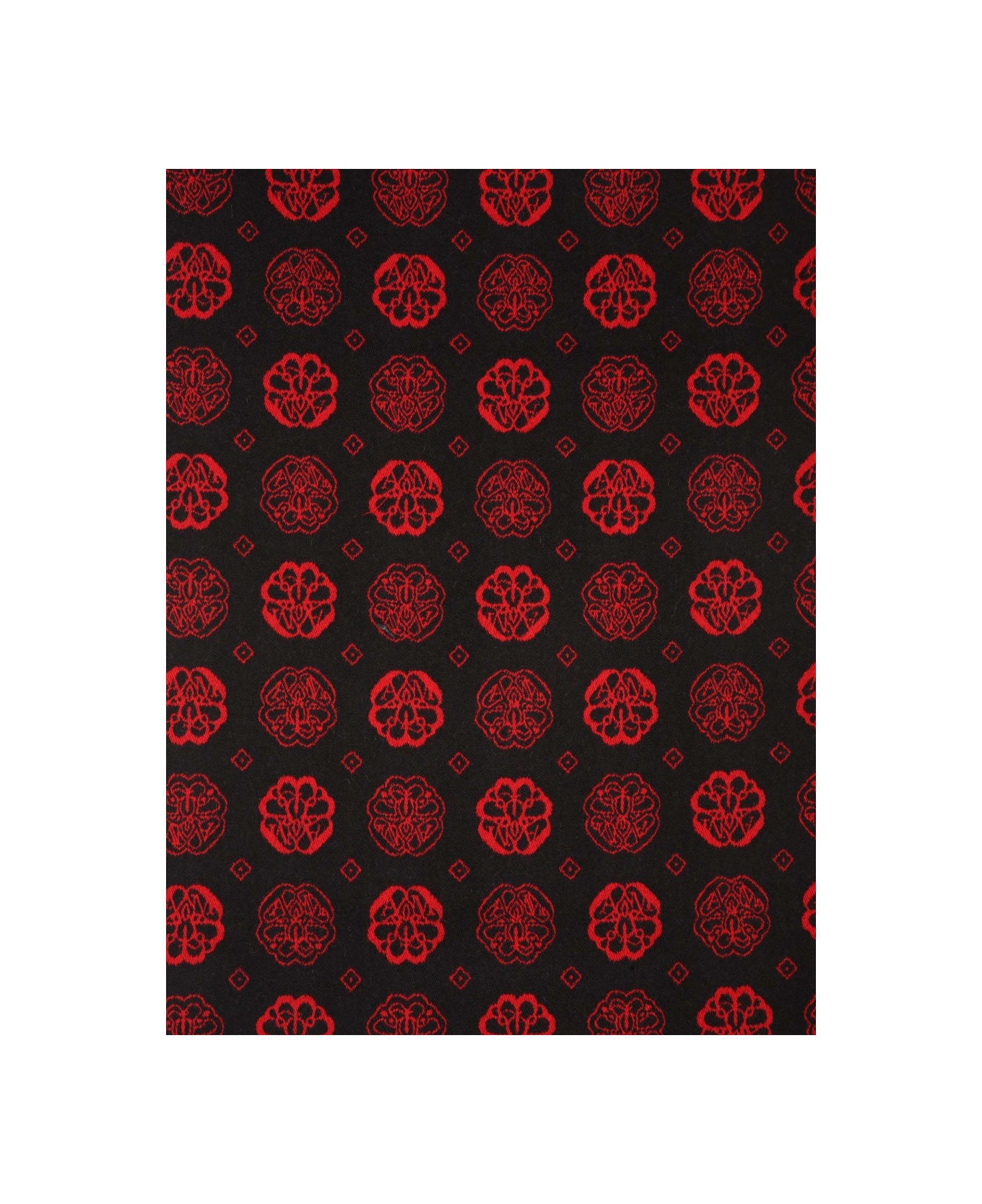 Scarf With Jacquard Pattern - 2