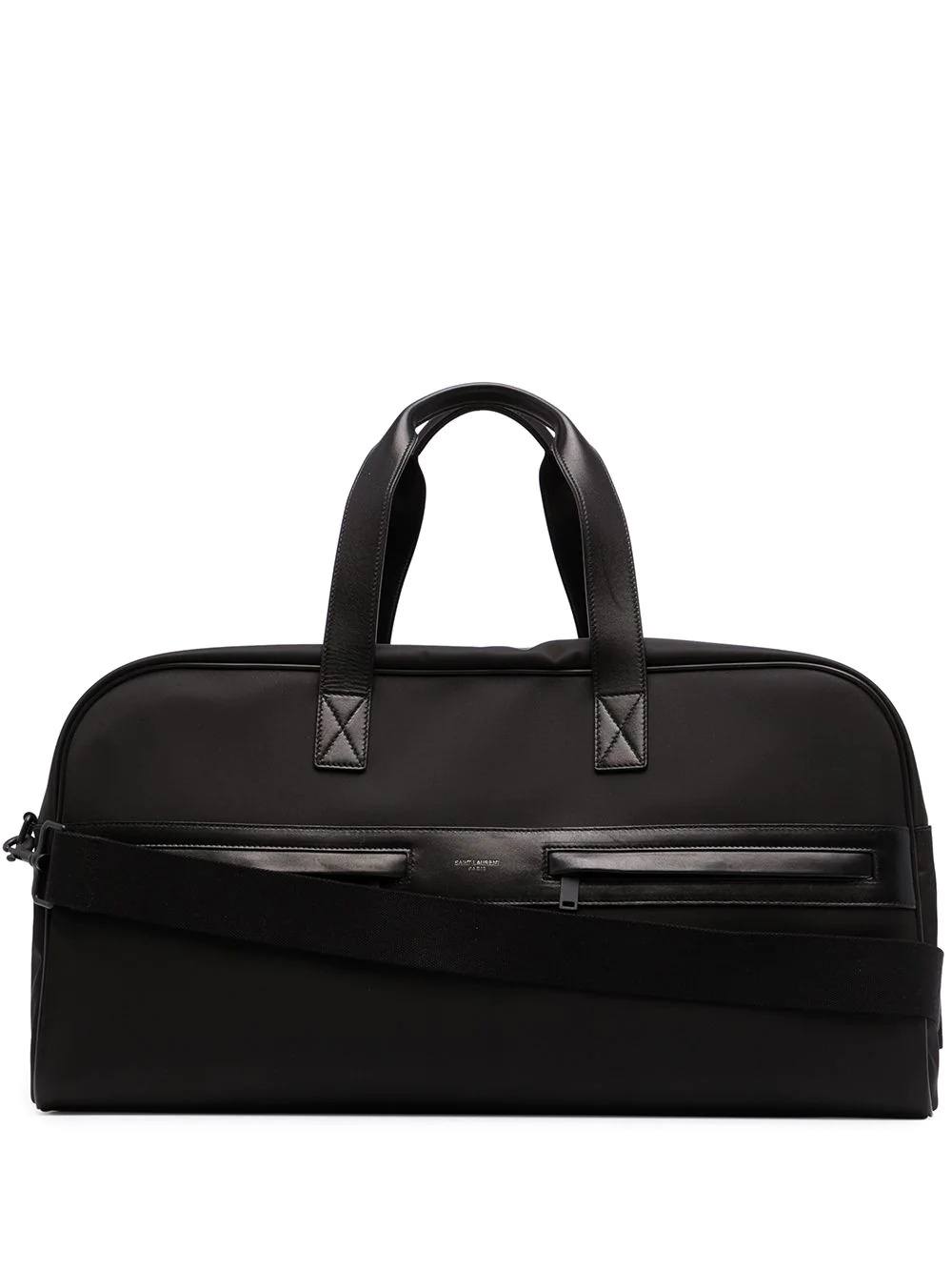 zip-detail duffle bag - 1