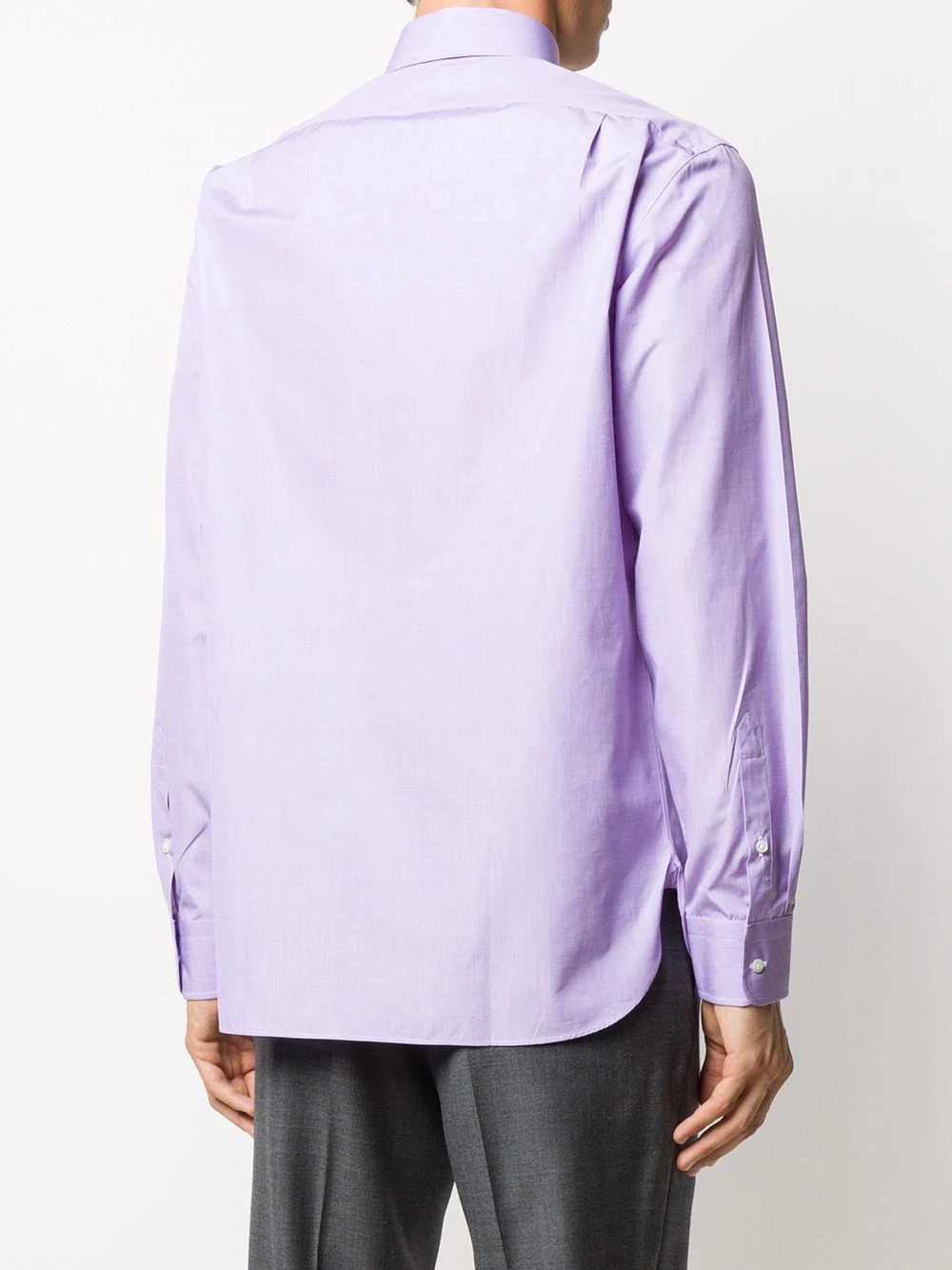 Aston long-sleeved cotton shirt - 4