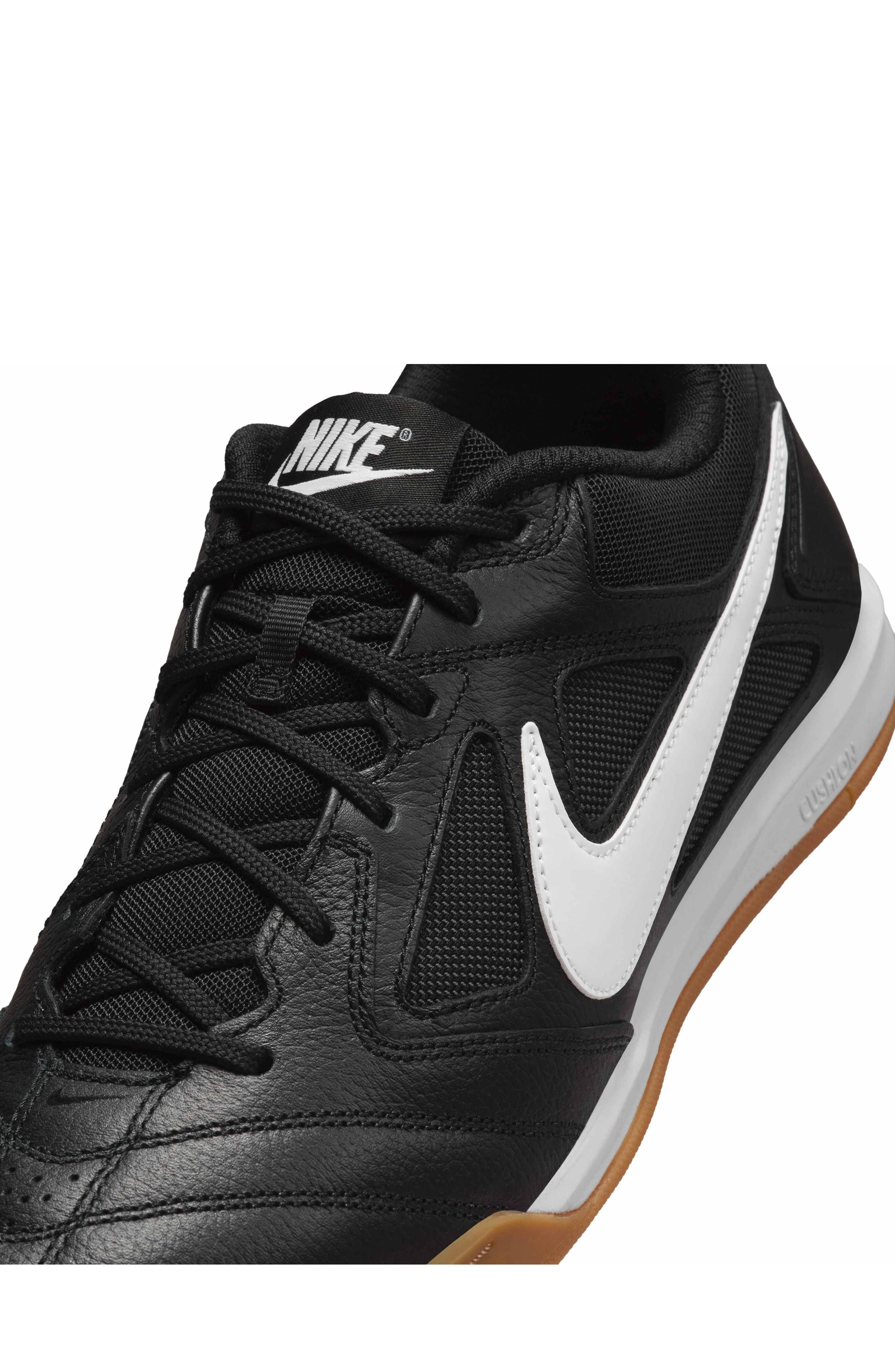 Nike Gato Soccer Sneaker in 001 Black/white at Nordstrom - 8