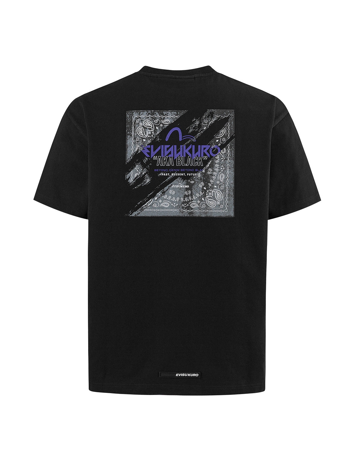 Deconstructed Paisley Print Regular Fit T-shirt - 11