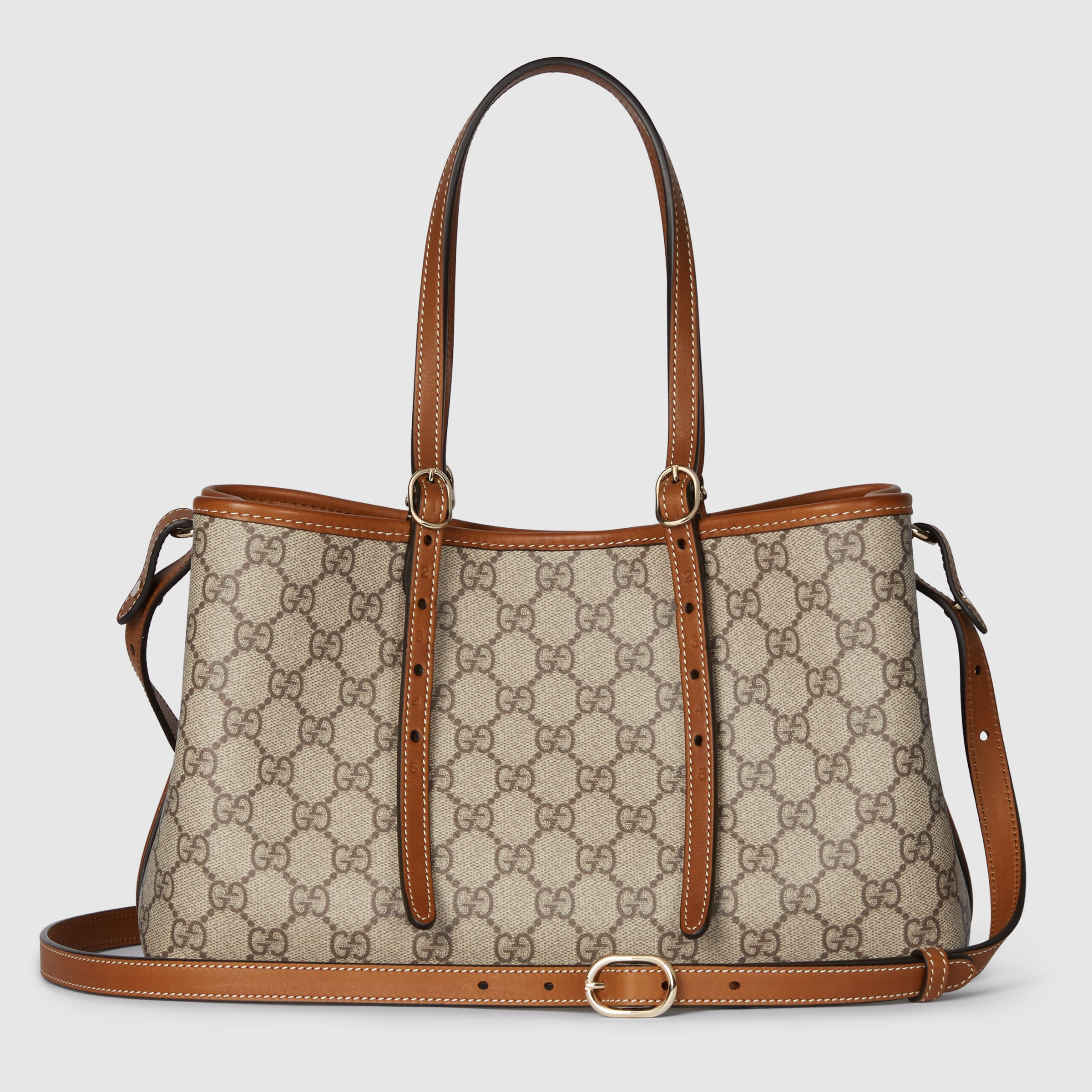 GG Emblem small tote bag - 8