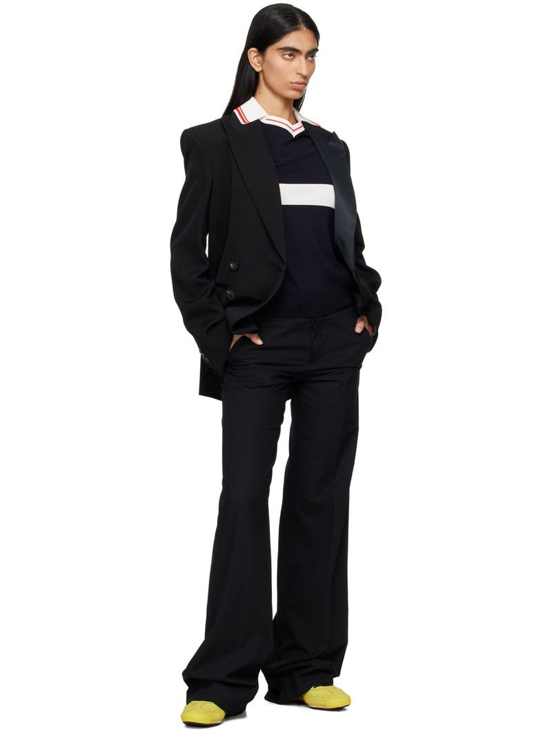 WALES BONNER Black Rise Blazer outlook