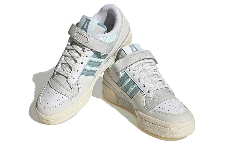 (WMNS) adidas Originals Forum Low 'Light Gray White Blue' IE1826 - 3