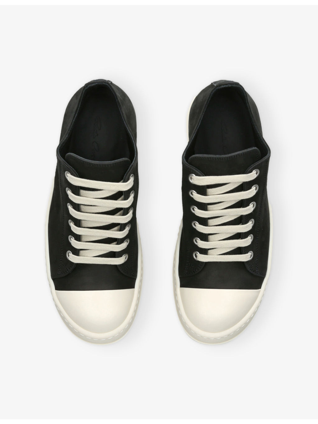 Low Lace-Up Leather Trainers - 2