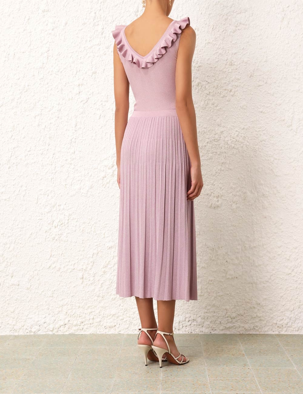 AUGUST RIB MIDI SKIRT - 4