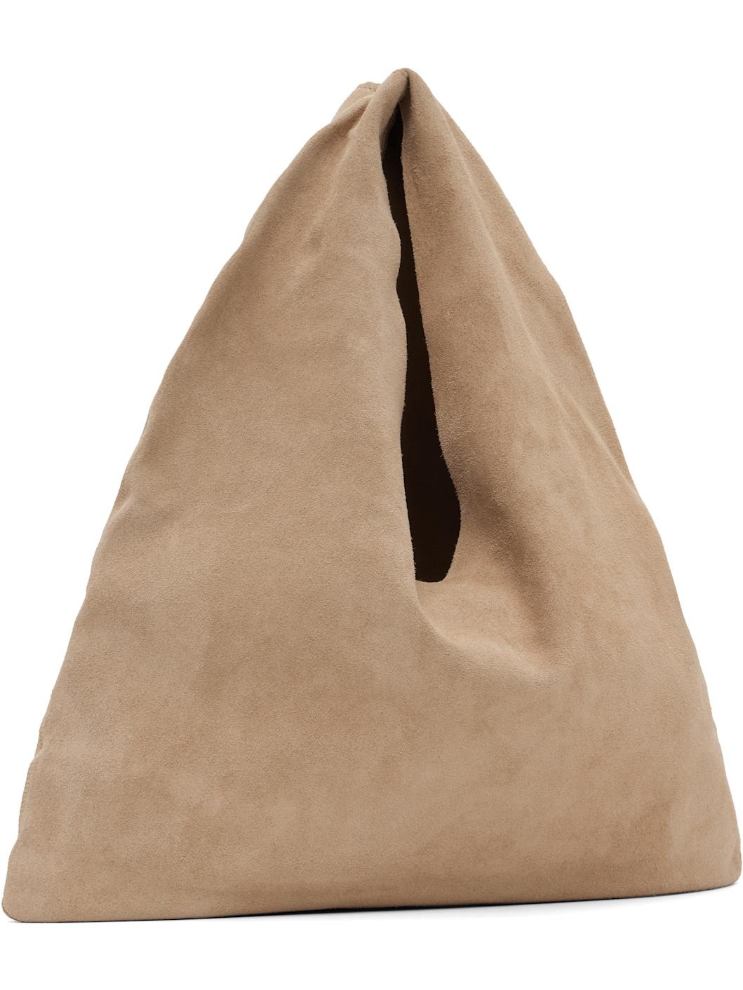 Beige Small Bindle Tote - 2
