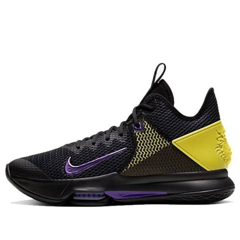 Nike LeBron Witness 4 EP 'Lakers Black' CD0188-004 - 1