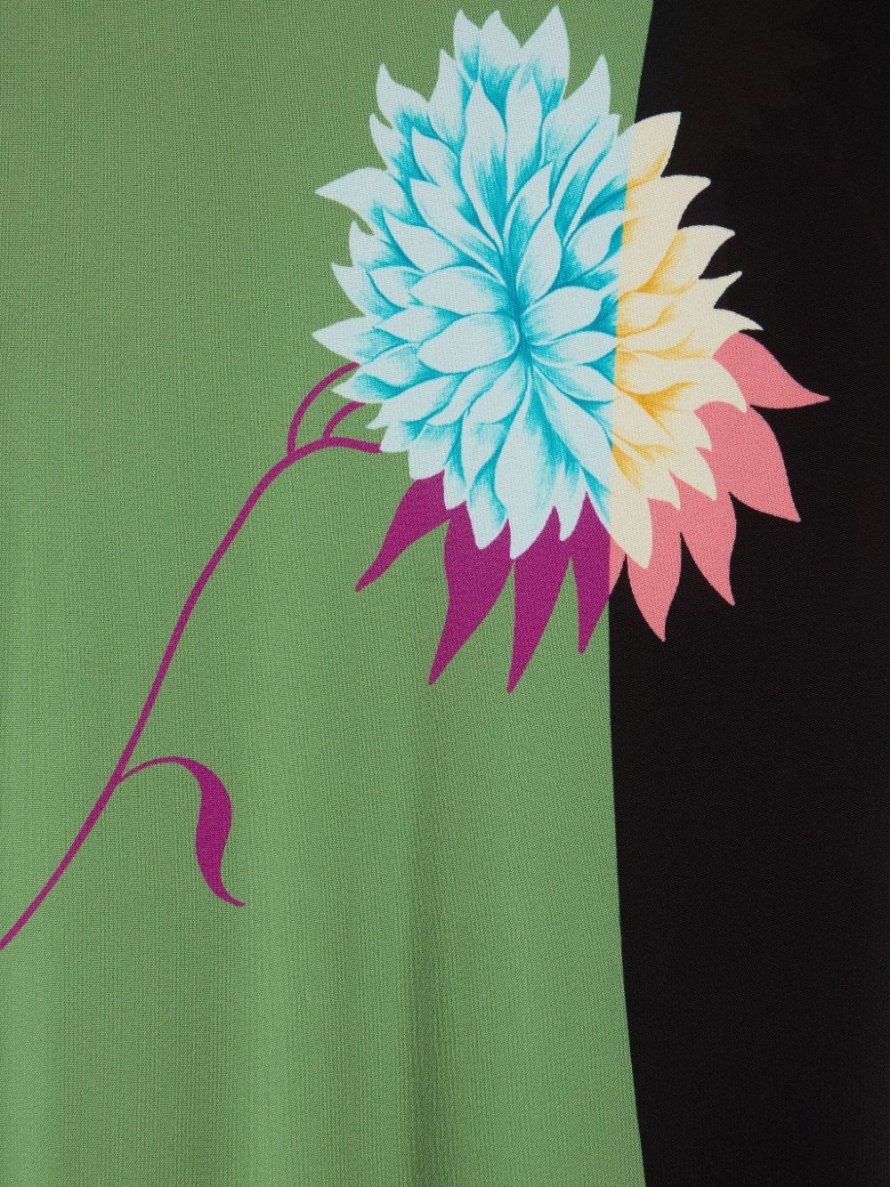 long-sleeve swing dress - 4