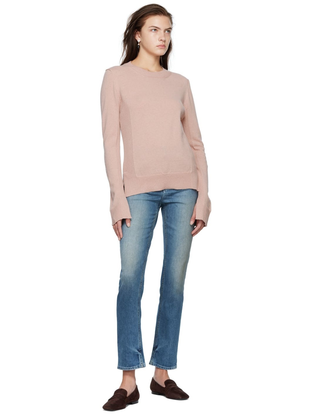 Pink Detailed Sweater - 4
