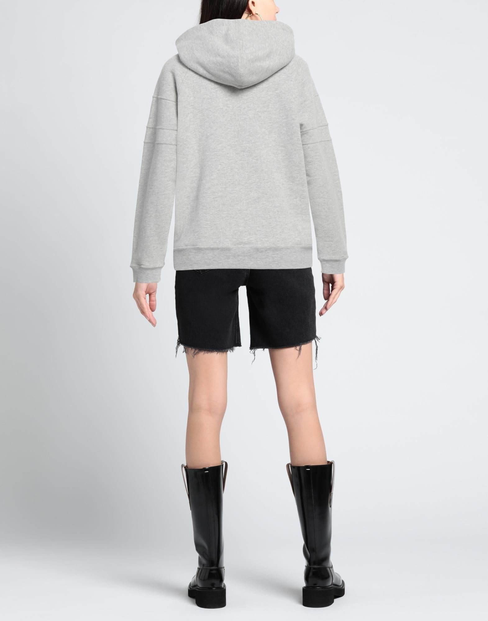Light grey Women's Hooded Sweatshirt - 3