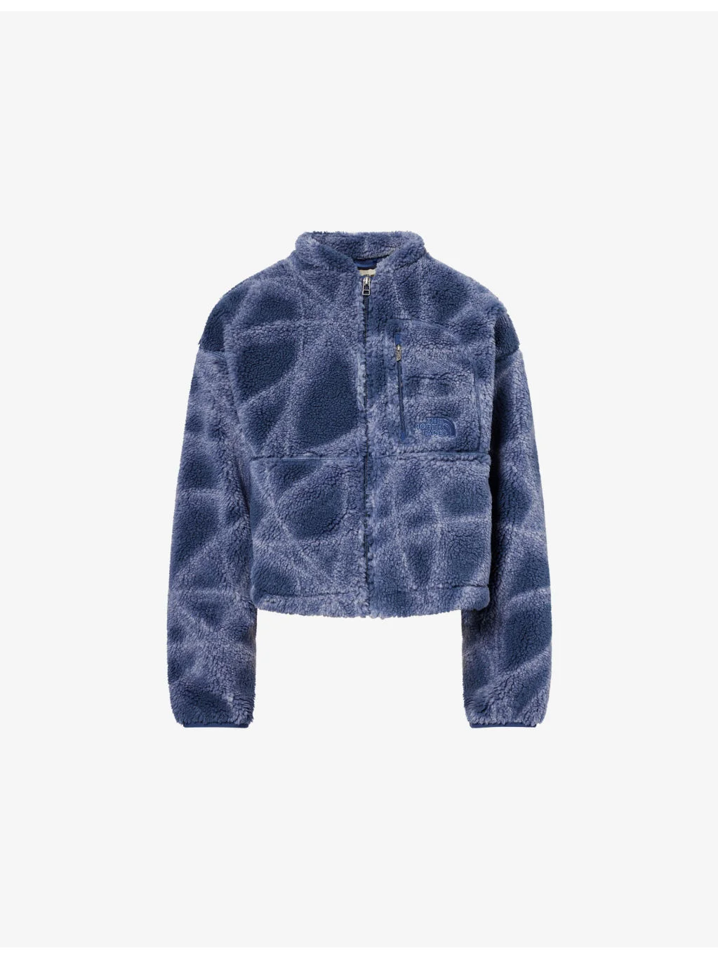 Ex Pile Logo-Embroidered Fleece Jacket - 1
