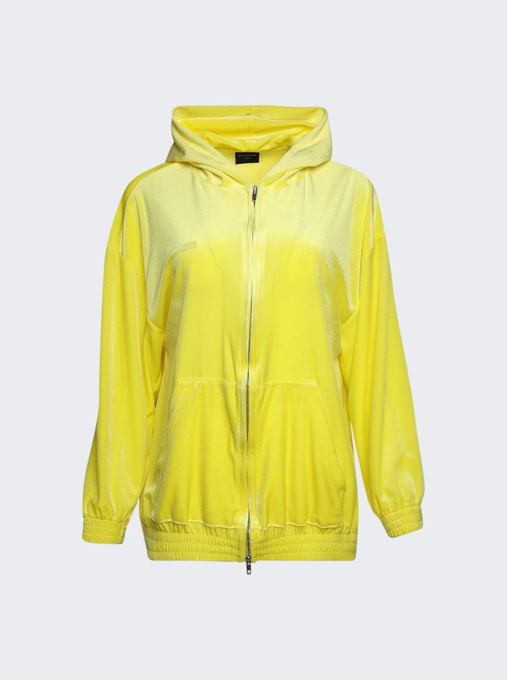 Zip-Up Hoodie Yellow - 1