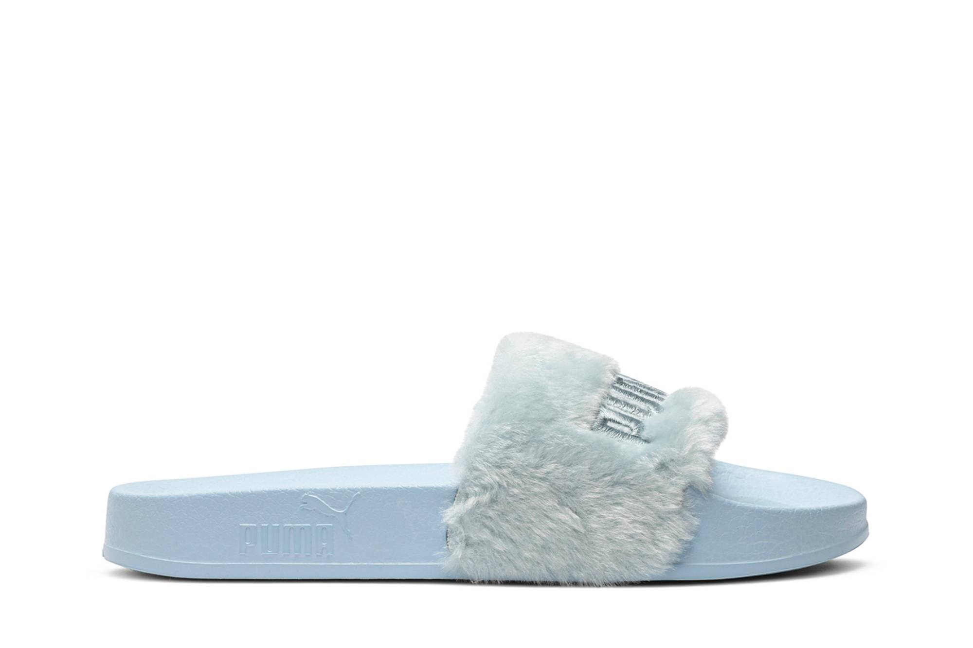 Fenty x Wmns Fur Slide 'Cool Blue' - 1