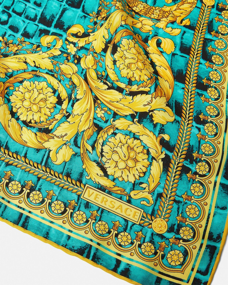 VERSACE Baroccodile Silk Foulard outlook