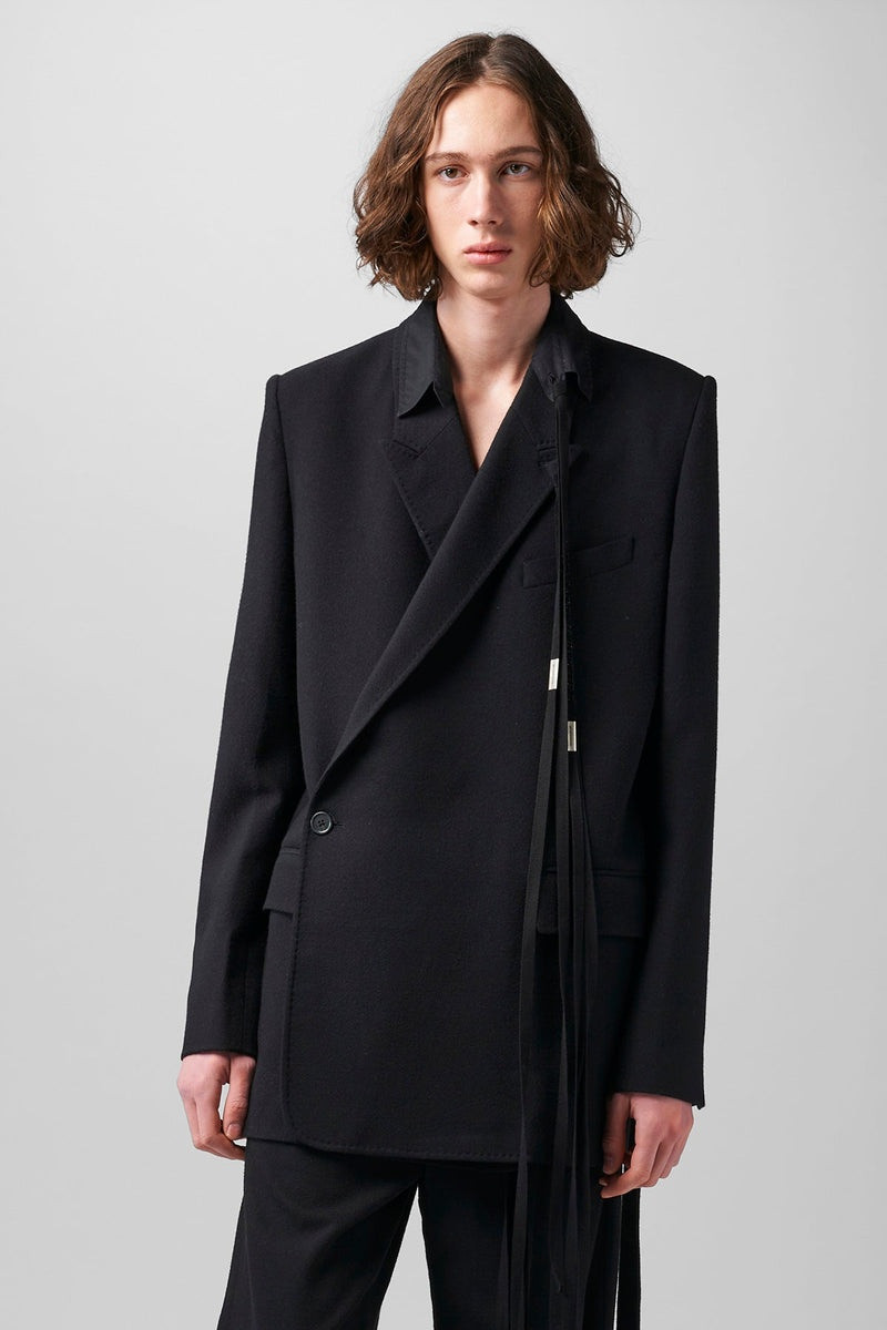 Gerard Comfort Wrap Tailored Jacket Brushed Wool 1