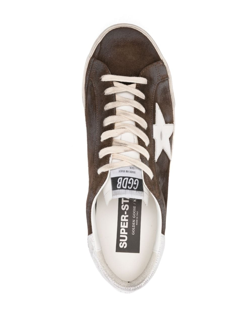 Super-Star distressed suede sneakers - 4