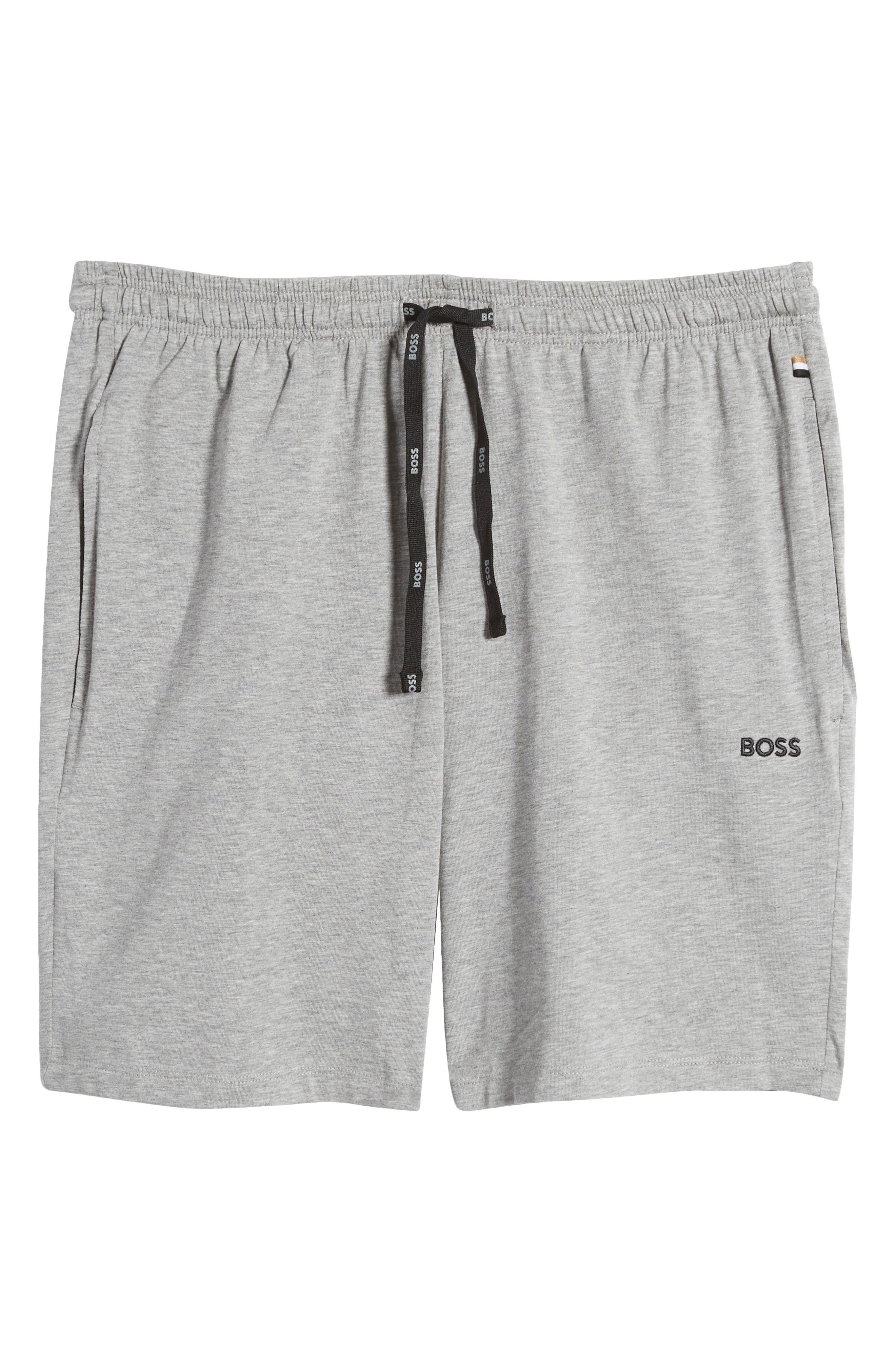 BOSS Mix Match Pajama Shorts in Medium Grey at Nordstrom - 5