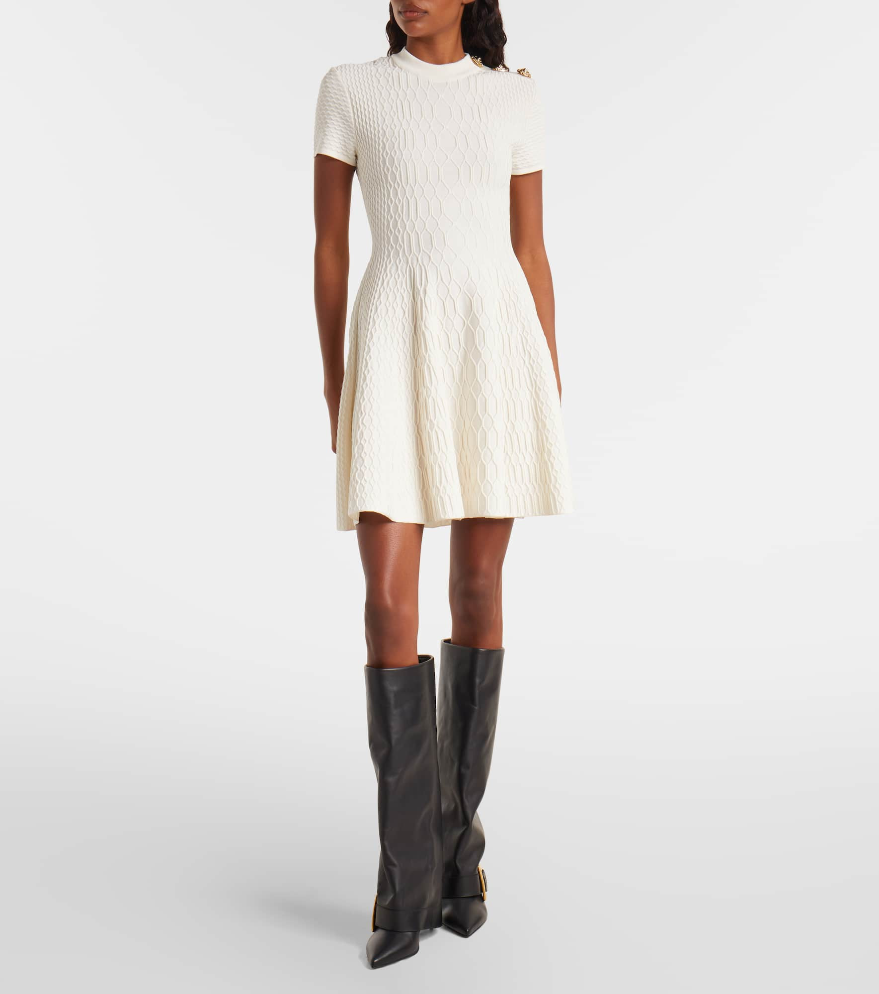 Knitted minidress - 2