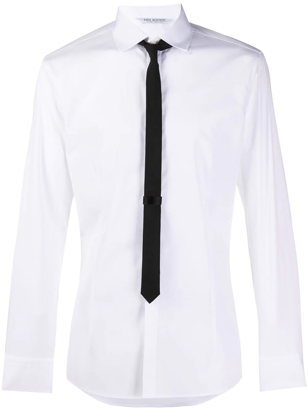 built-in tie shirt - 1