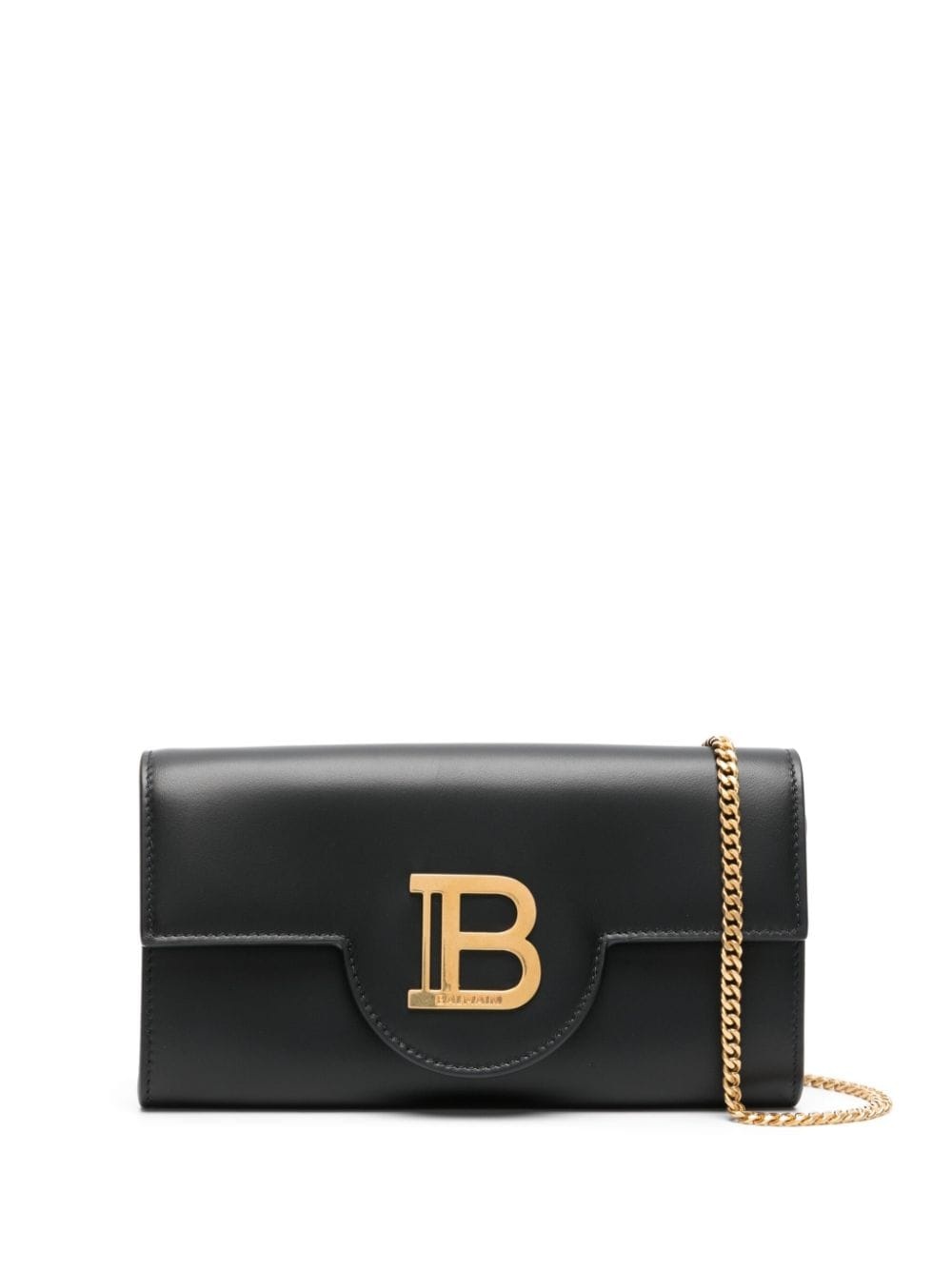 logo-plaque leather crossbody bag - 1