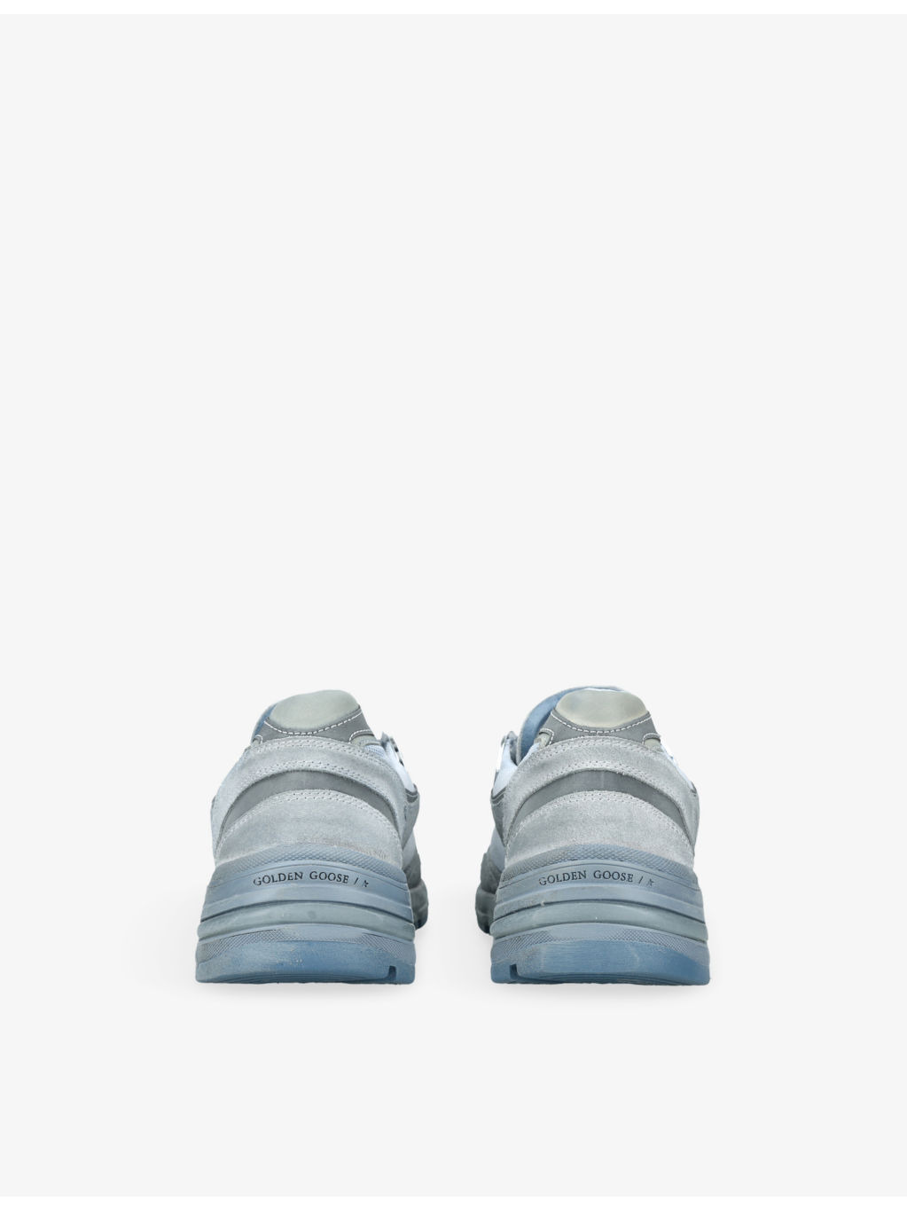 Men’s Dad-Star Suede and Mesh Low-Top Trainers - 4