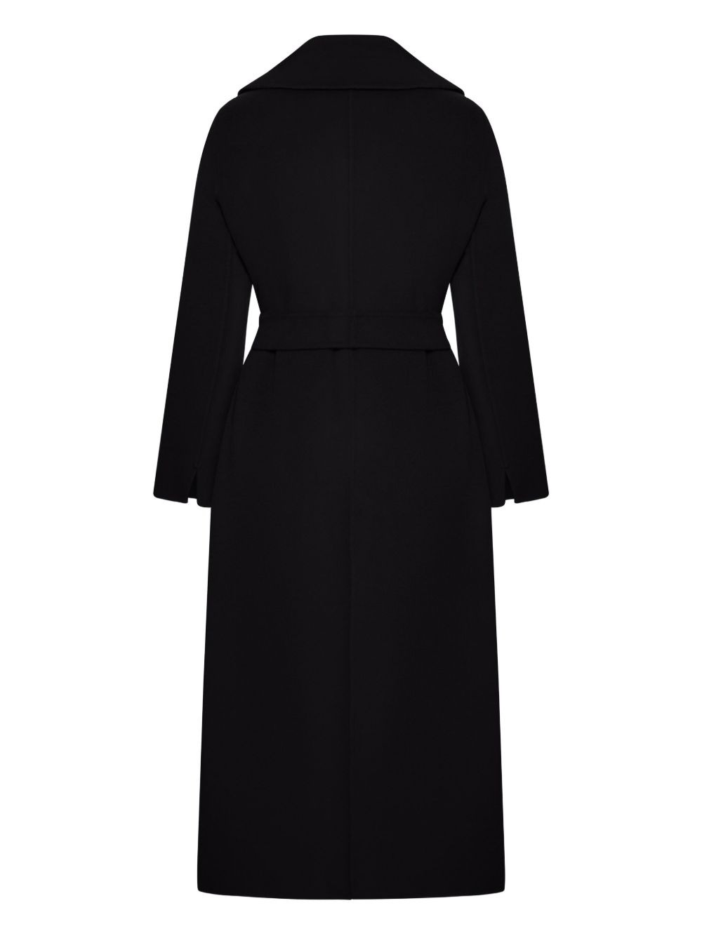 belted wool coat - 2