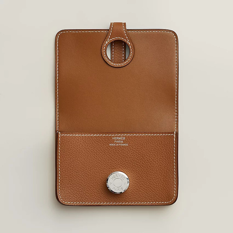 Hermès Dogon card holder outlook